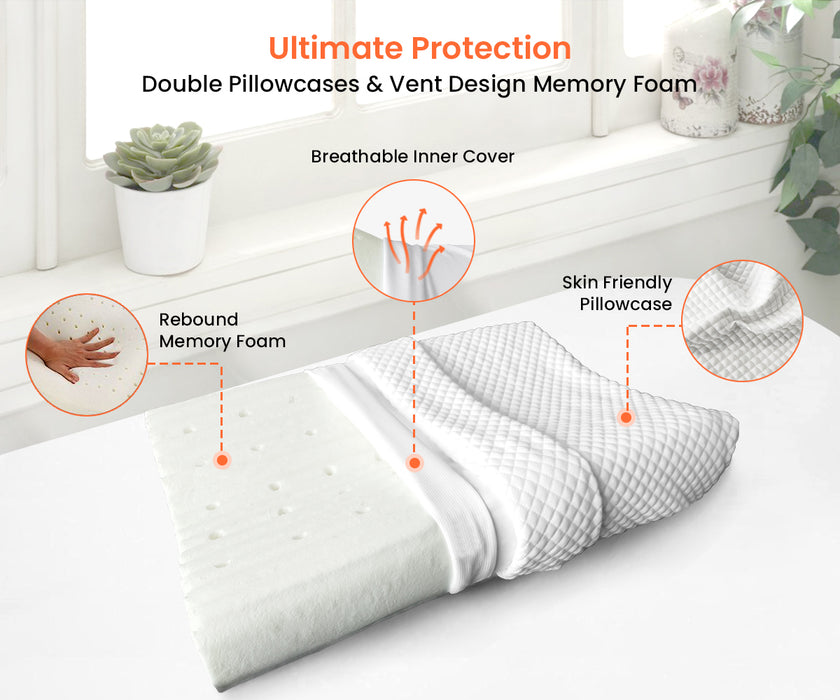 Contour Big Memory Pillow with Cover