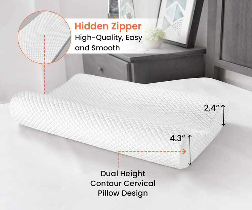 Contour Big Memory Pillow with Cover