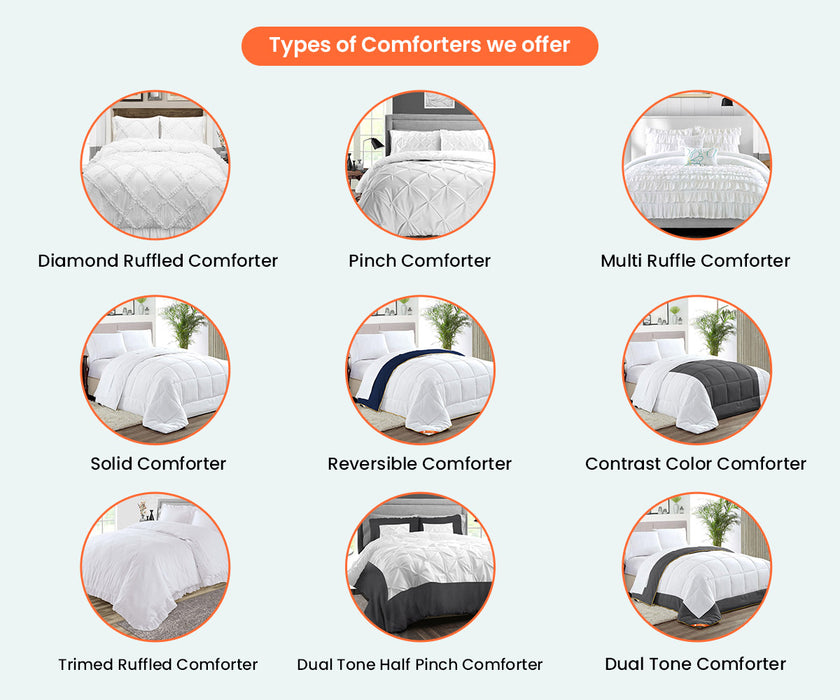 Chocolate Contrast Comforter