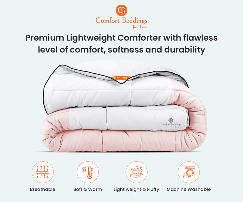 Blush Contrast Comforter