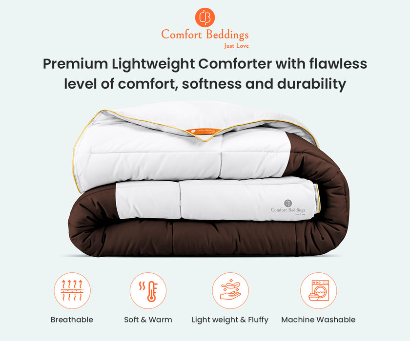 Chocolate Contrast Comforter