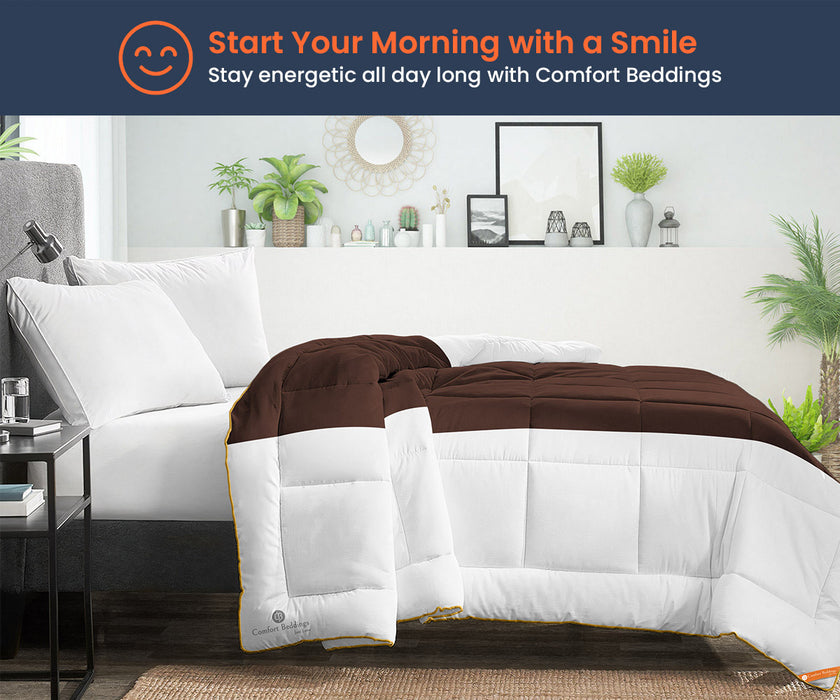 Chocolate Contrast Comforter