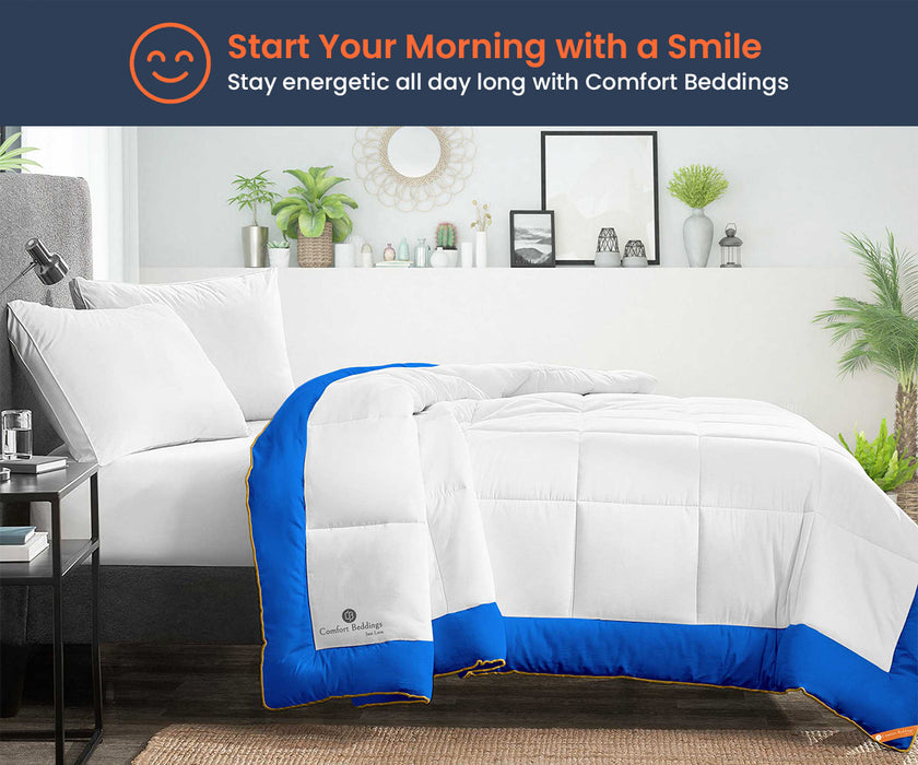 Royal Blue Dual Tone Comforter