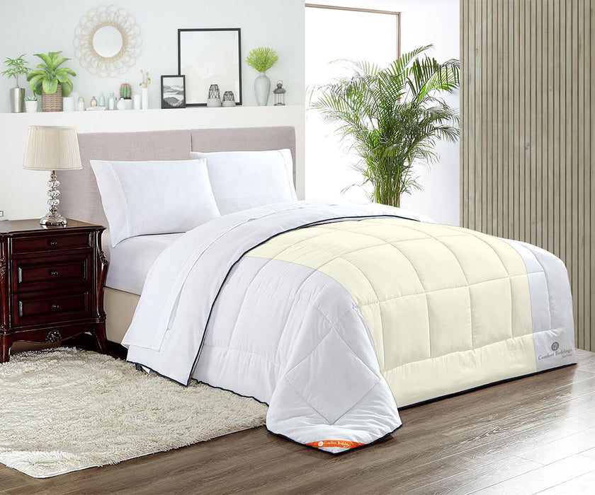 Ivory Contrast Comforter