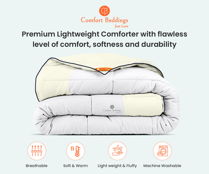 Ivory Dual Tone Comforter