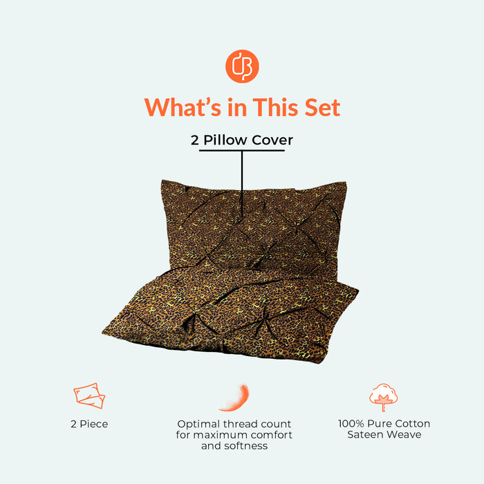 Leopard Print Pillow Covers