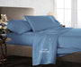 Mediterranean Blue Pack Of 3 Flat Bedsheet - Comfort Beddings