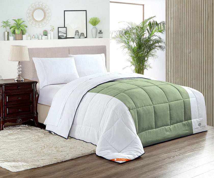 Moss Contrast Comforter