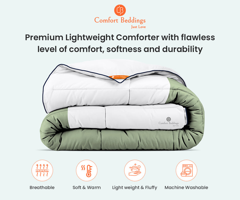 Moss Contrast Comforter