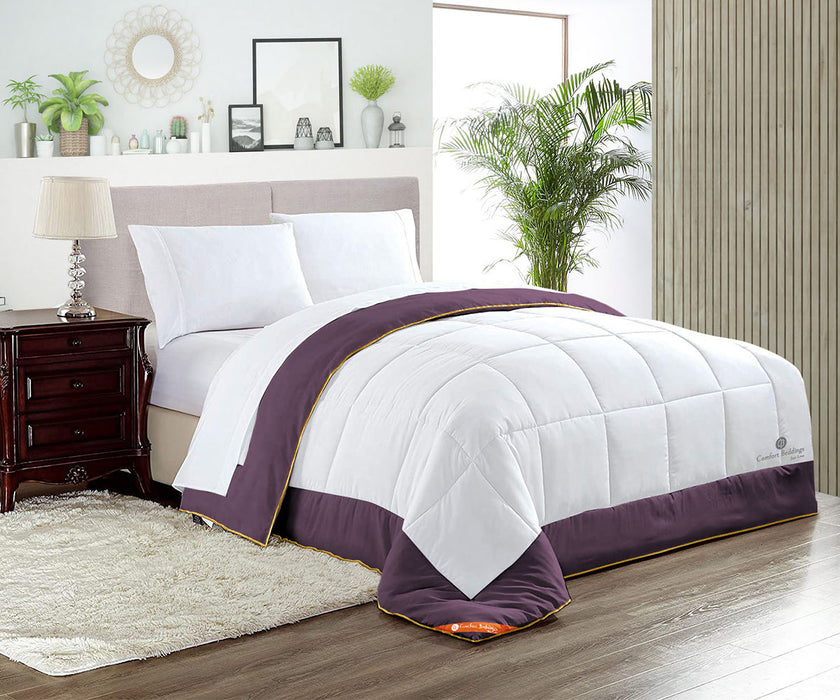 Plum Dual Tone Comforter