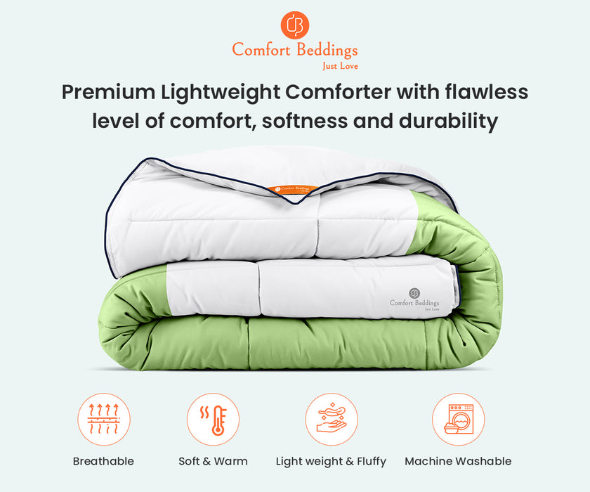 Sage Contrast Comforter