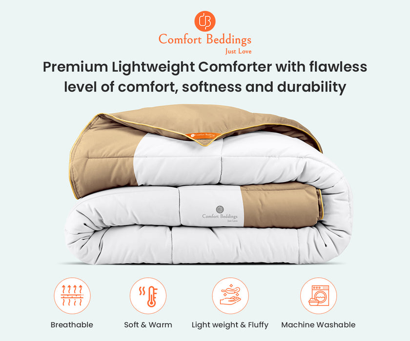 Taupe Dual Tone Comforter