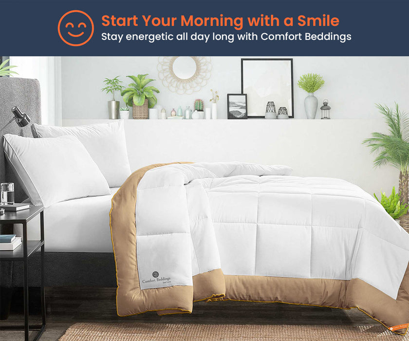 Taupe Dual Tone Comforter