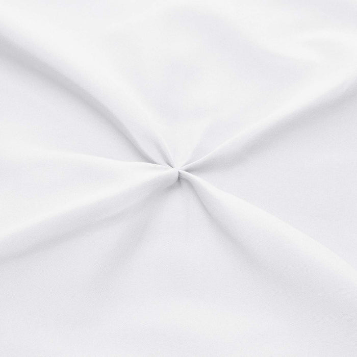 White Pinch Pillow Covers