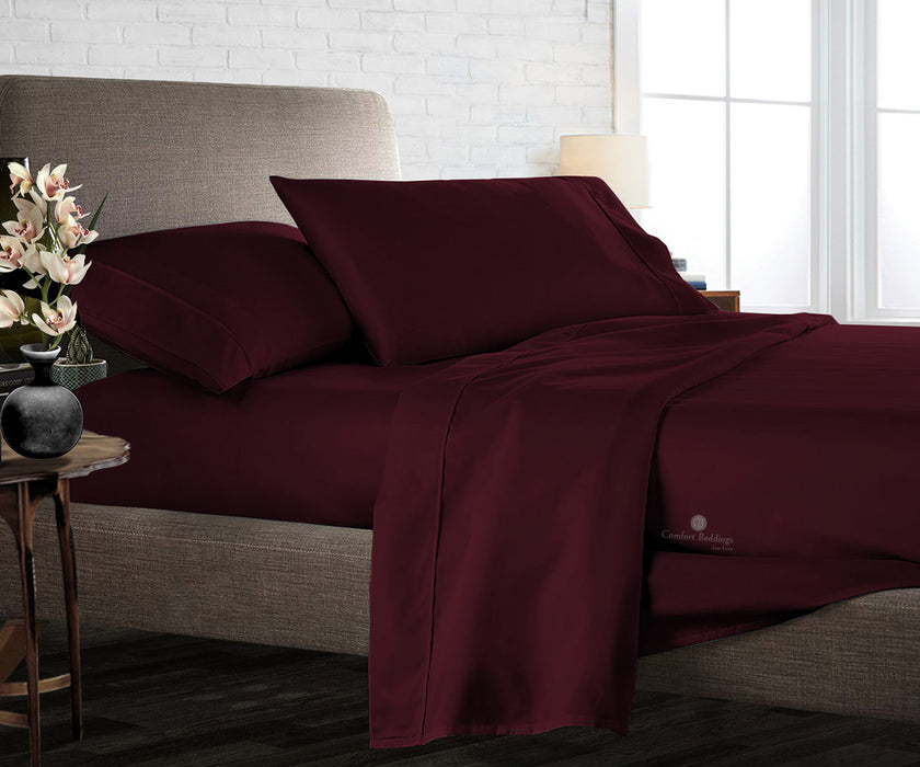 Wine Bed Sheets