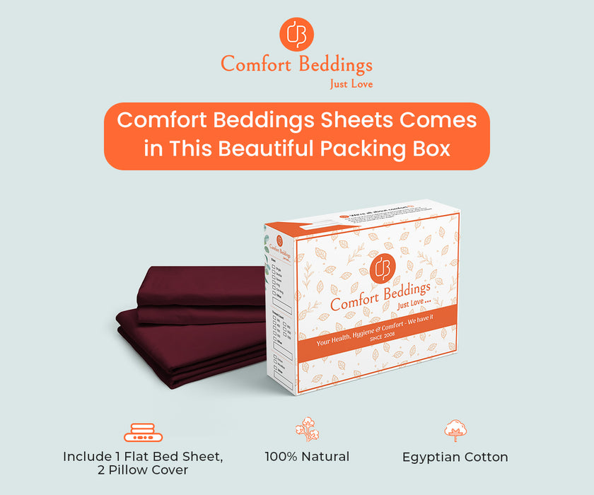 Wine Bed Sheets