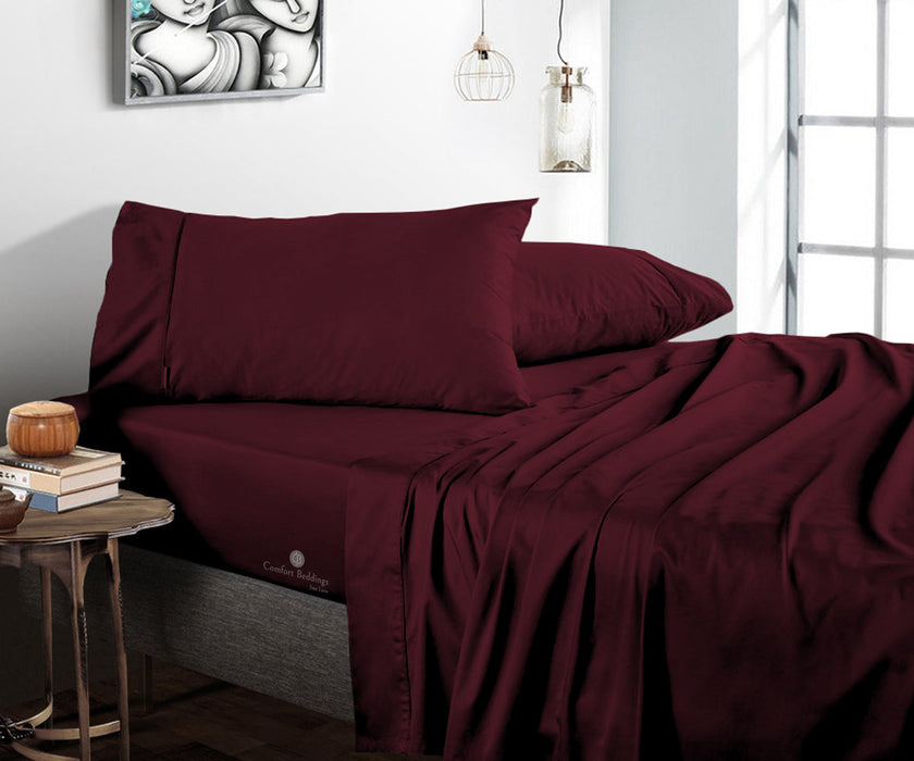 Wine Bed Sheets