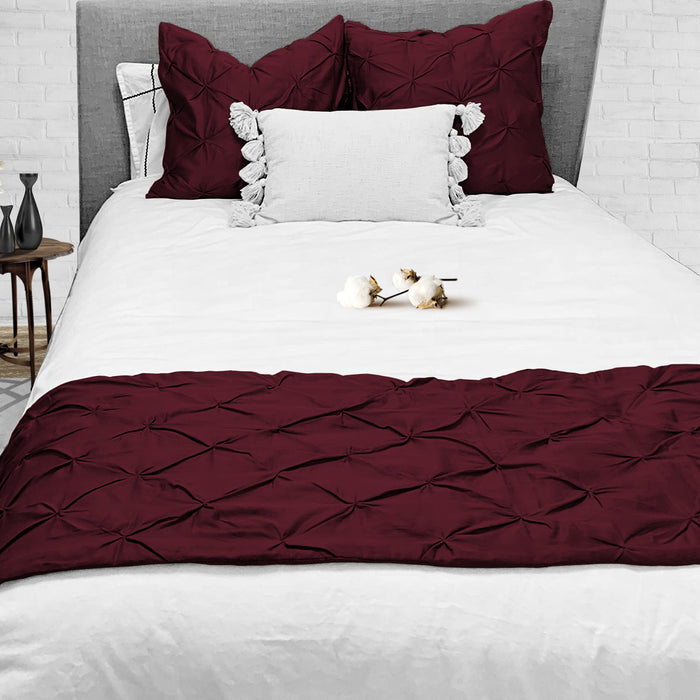 Wine Pinch Bed Runner