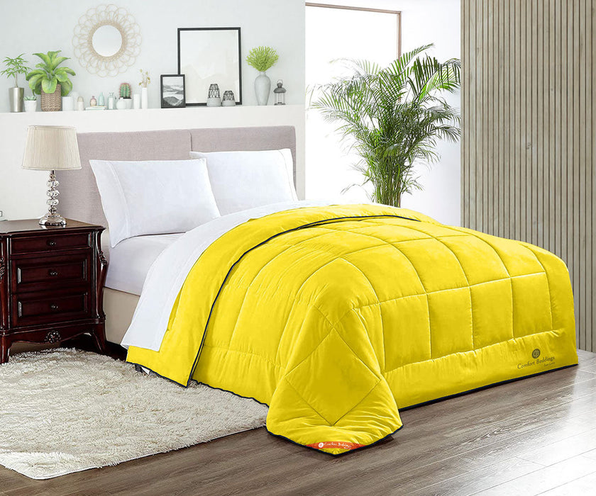 Yellow comforter - Comfort Beddings