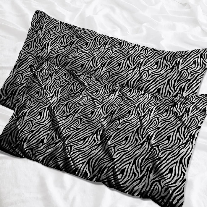Zebra Print Pillow Covers