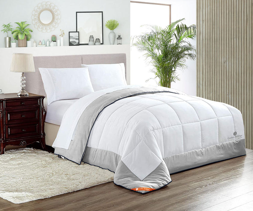 Light Grey Comforter Dual Tone