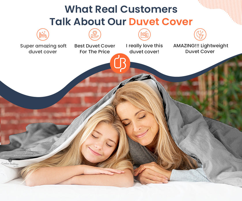 Blood Red Reversible Duvet Cover