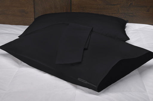 black pillow covers
