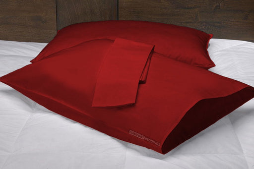 burgundy pillow covers