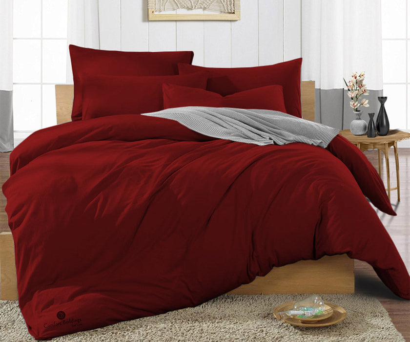 Burgundy Duvet Cover