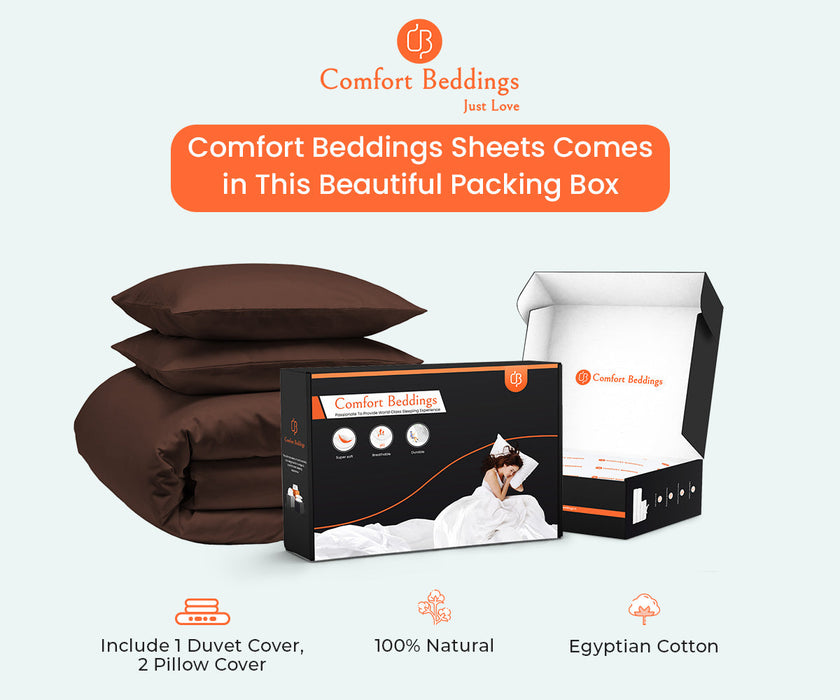 Chocolate Duvet Cover