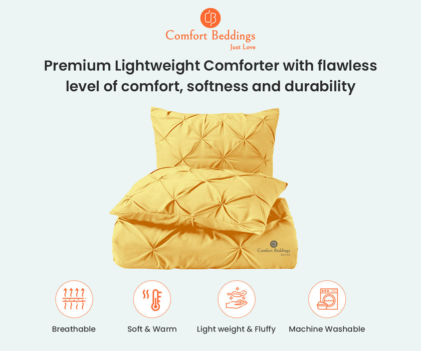 Golden Pinch Comforter