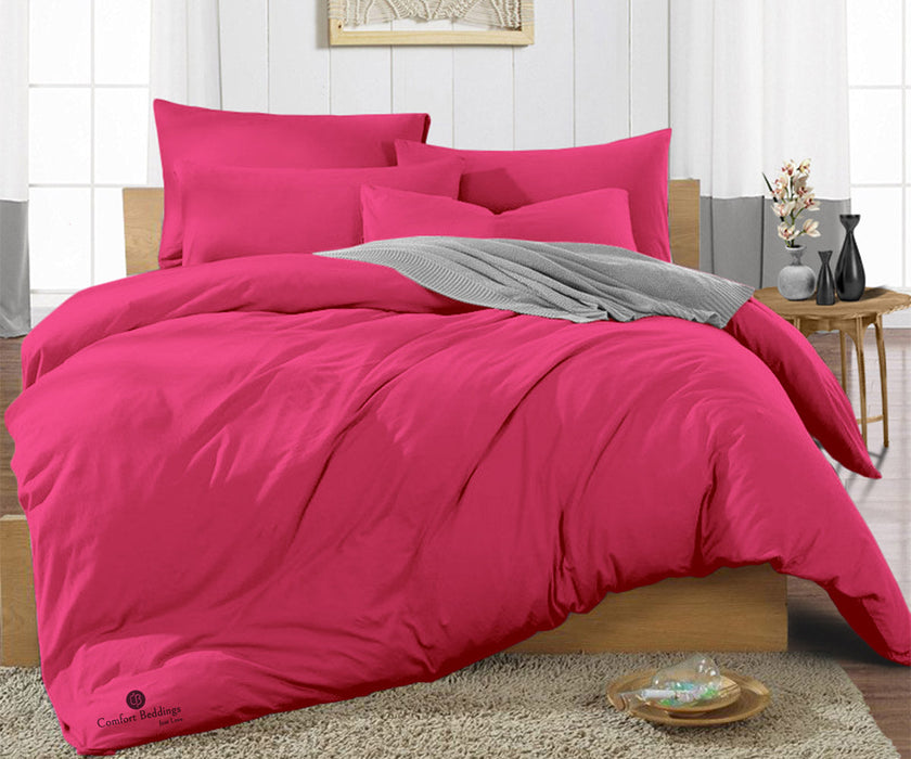 Hot pink Duvet Cover