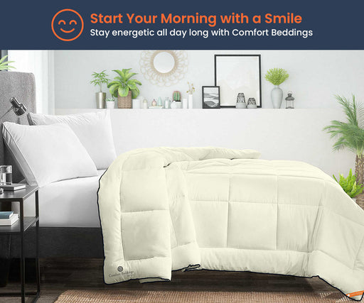 ivory comforter - Comfort Beddings