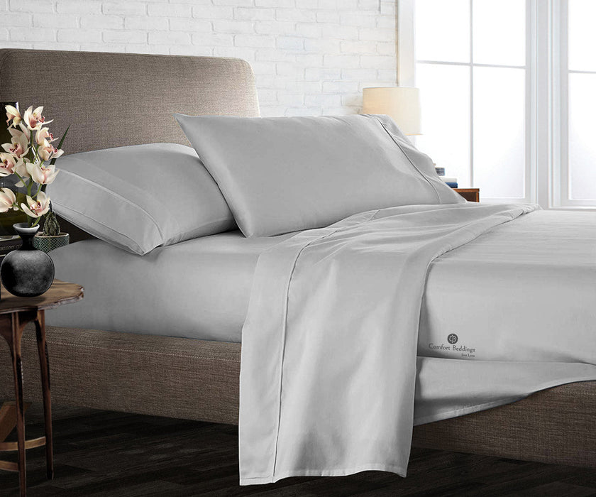 light grey flat sheets