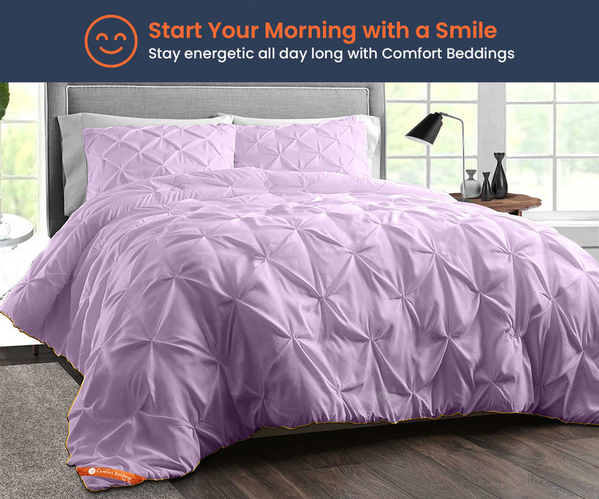 Lilac Pinch comforter
