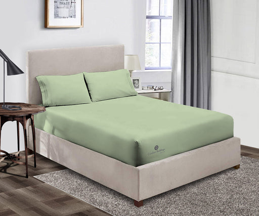 Moss Fitted Bed Sheet - Comfort Beddings
