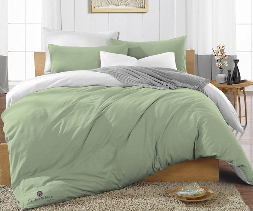 Moss Reversible Duvet Cover