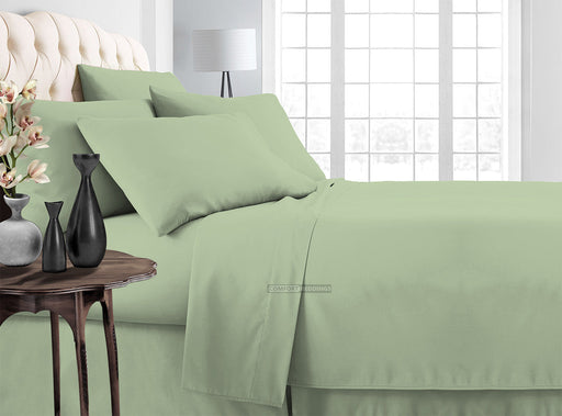 Moss Fitted Bedsheet Combo Offer - Comfort Beddings