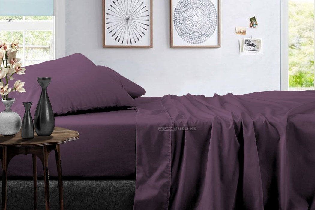 Top Quality Plum Sheet Set