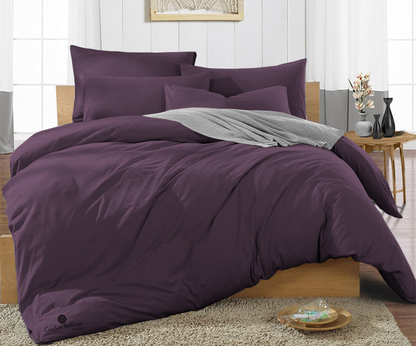 plum duvet cover