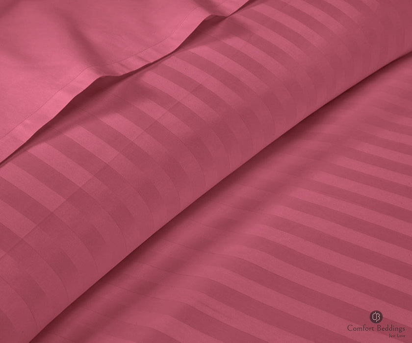 roseberry stripe flat sheets