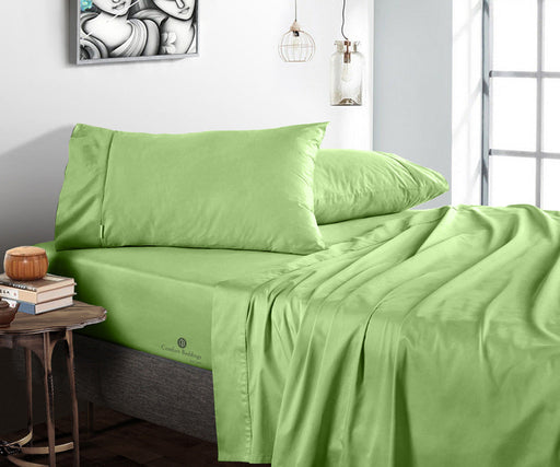Sage Pack Of 2 Flat Bedsheet - Comfort Beddings