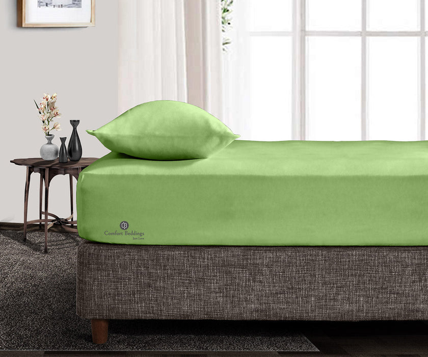Sage Fitted Bed Sheet - Comfort Beddings