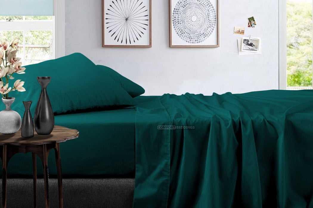 Luxury 400 TC Teal Sheet Set