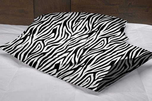 Zebra print pillow covers