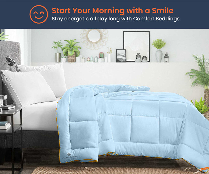 light blue comforter - Comfort Beddings