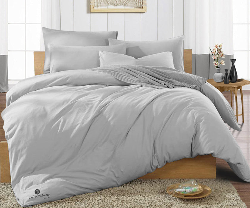 light grey duvet covers