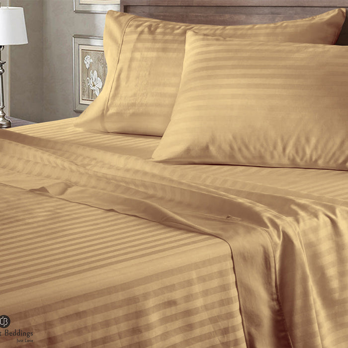 Cozy winter bedsheets and comforter on a bed from Comfort Beddings