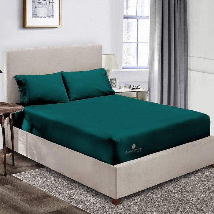 Comfort Beddings organic cotton fitted bed sheet