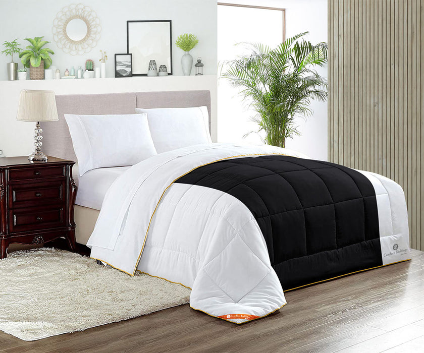 Black Contrast Comforter